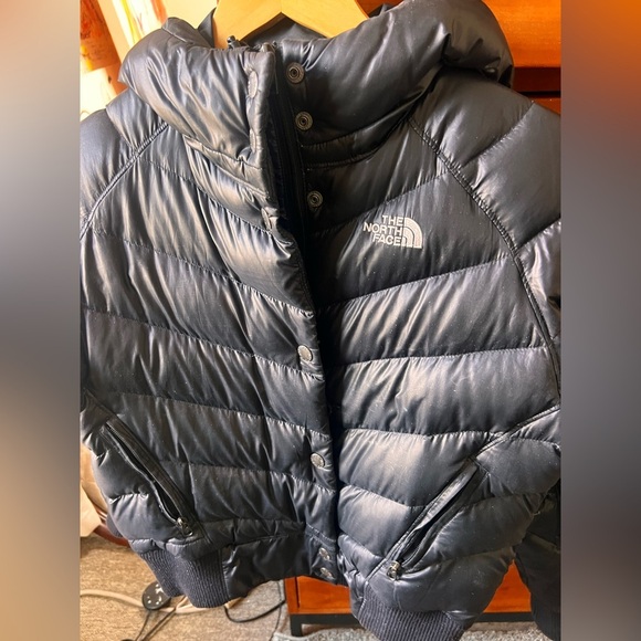 The North Face Hey mama black Bomba puffer bomber jacket - Picture 7 of 12